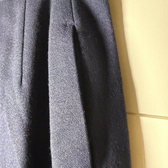 Emily Formal Suit Navy Size 12 Removable Collar, Skirt Pockets, Fully Lined - Picture 10 of 12